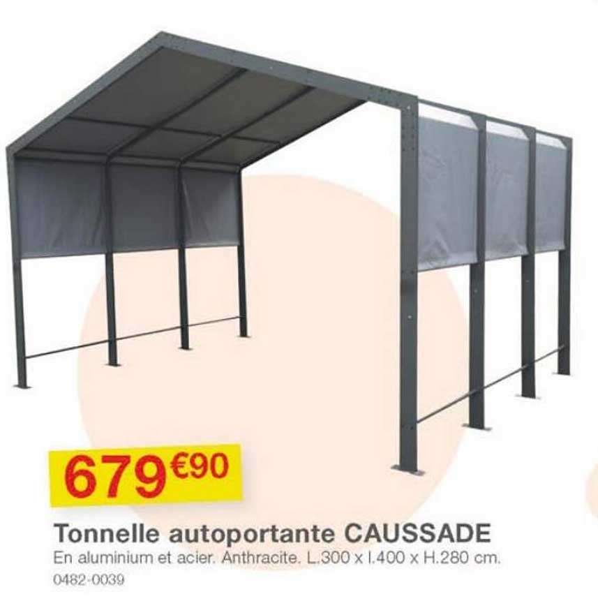 tonnelle autoportante caussade