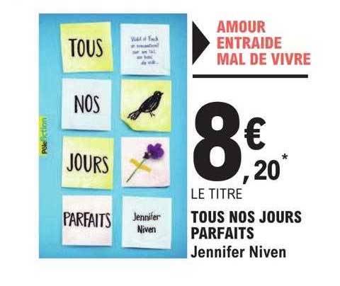 tous nos jours parfaits - jennifer niven