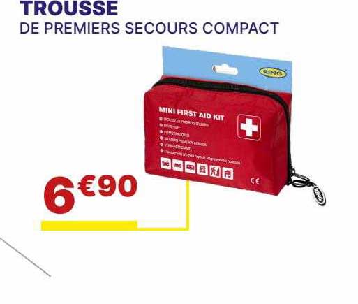 trousse de premiers secours compact