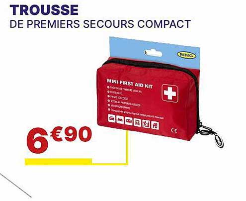 trousse de premiers secours compact