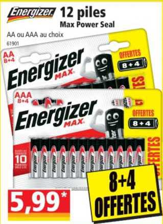 12 piles max power seal energizer