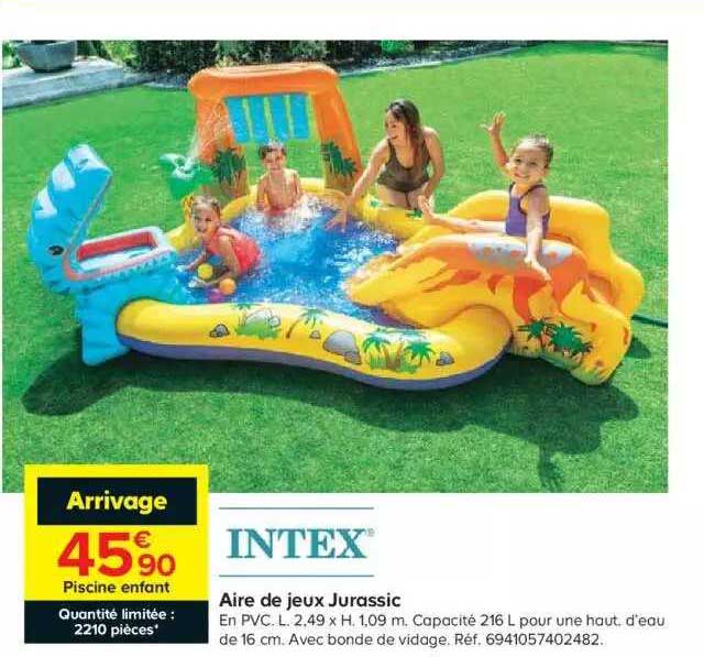 Aire De Jeux Jurassic Intex