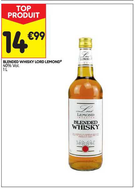 blended whisky lord lemond