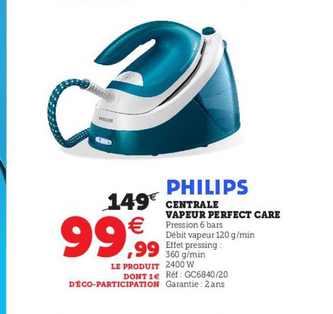 Centrale Vapeur Perfect Care Philips