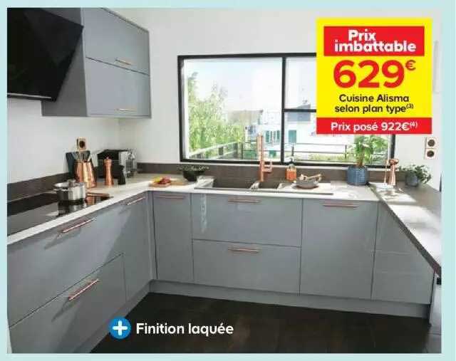 cuisine alisma selon plan type