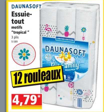 essuie-tout daunasoft