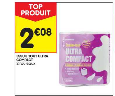 Essuie Tout Ultra Compact