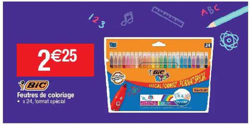 Feutres De Coloriage Bic