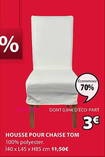 housse pour chaise tom