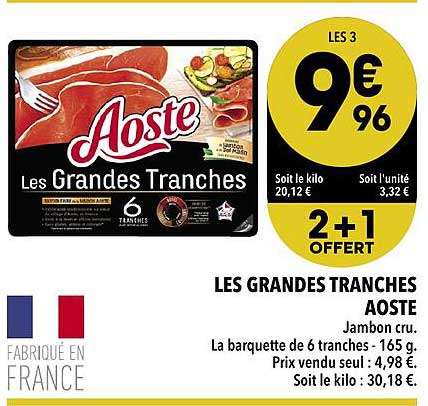 les grandes tranches aoste