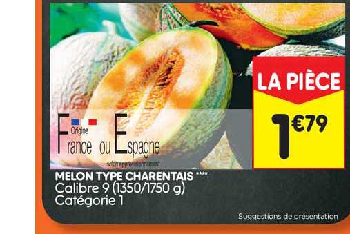 melon type charentais