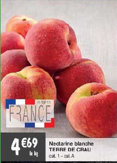 nectarine blanche terre de crau