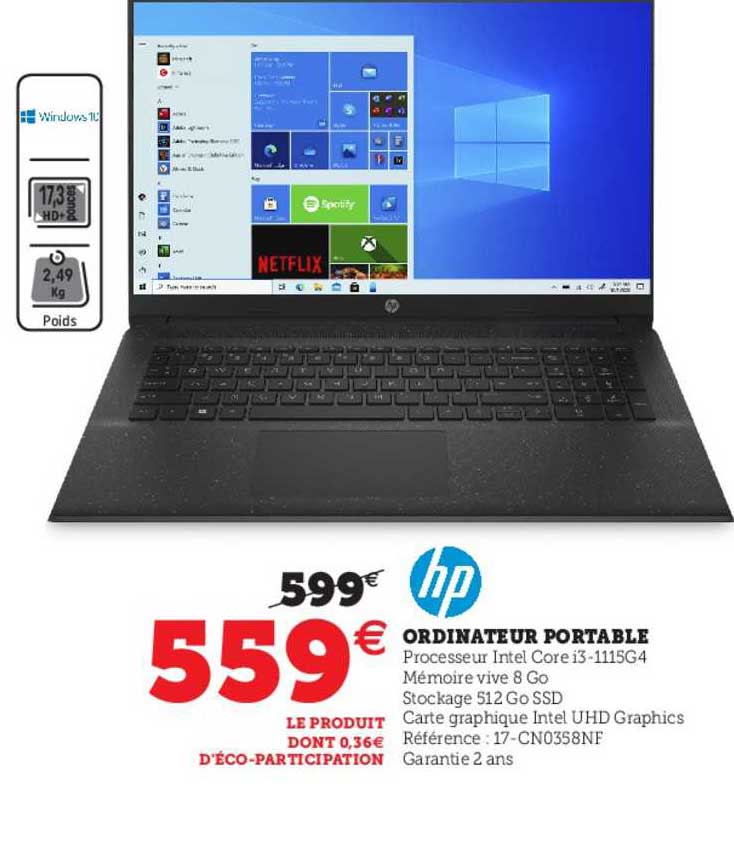 Ordinateur Portable Hp