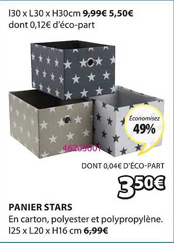 panier stars