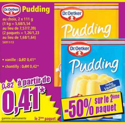 pudding dr.oetker