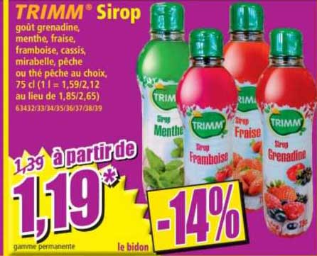 Sirop Trimm