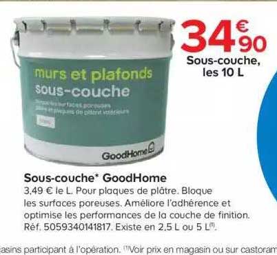 sous-couche goodhome