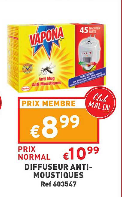 diffuseur anti-moustiques