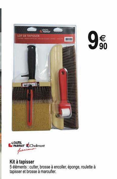 kit à tapisser l'outil parfait