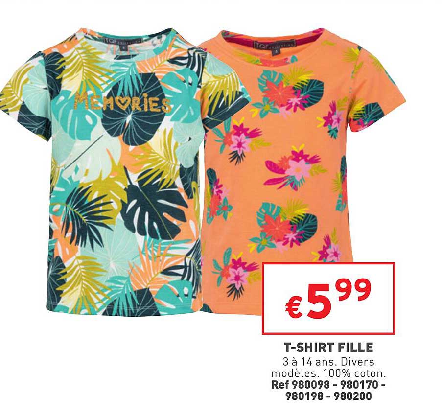 t-shirt fille