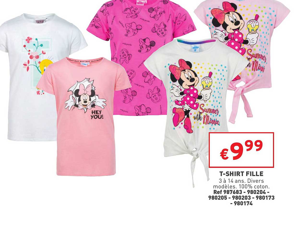 t-shirt fille