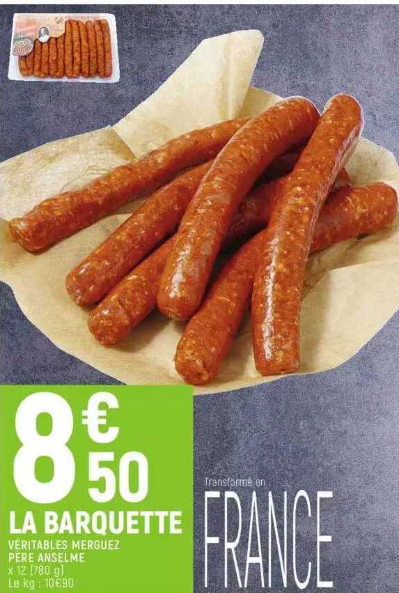 véritables merguez père anselme