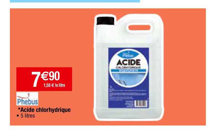 acide chlorhydrique phebus