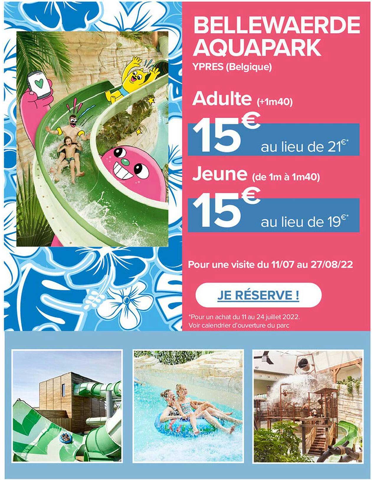 bellewaerde aquapark ypres (belgique)