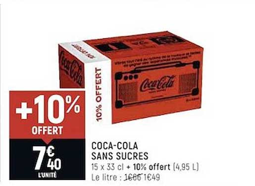 coca-cola sans sucres