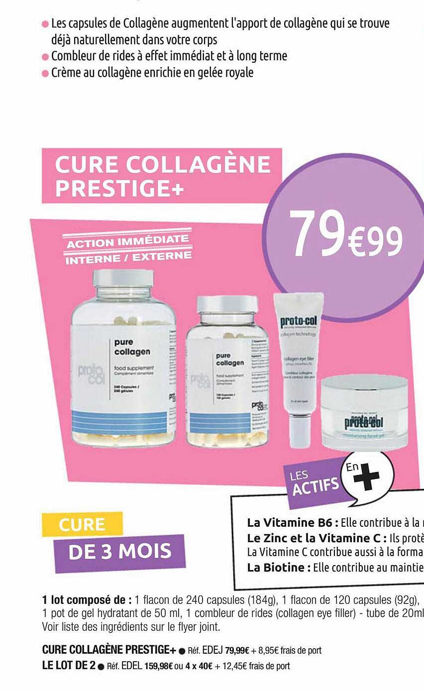 cure collagène prestige+