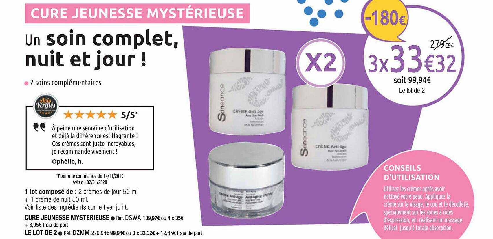 cure jeunesse mystérieuse
