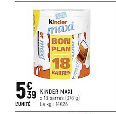 Kinder Maxi