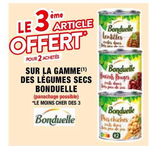 La Gamme Des Légumes Secs Bonduelle