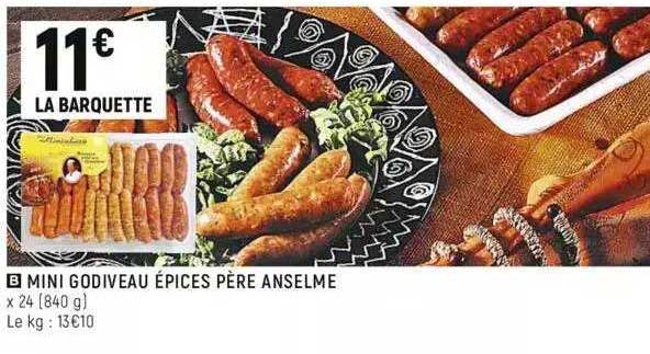 mini godiveau épices père anselme