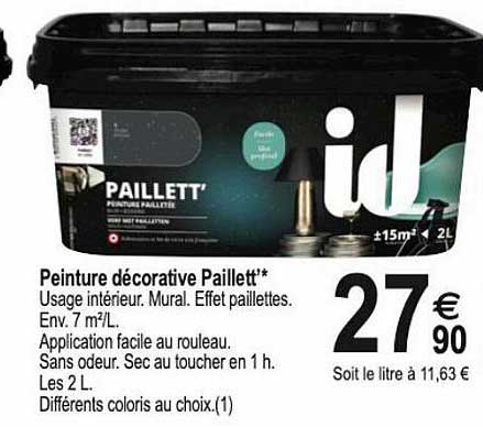 peinture décorative peillett