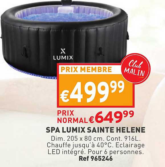 spa lumix sainte hélène