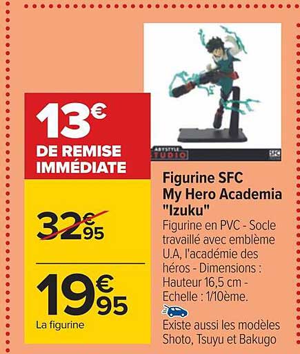 figurine sfc my hero academia izuku