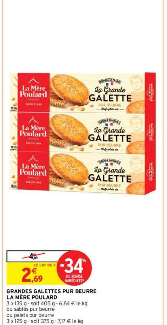 grandes galettes pur beurre la mère poulard