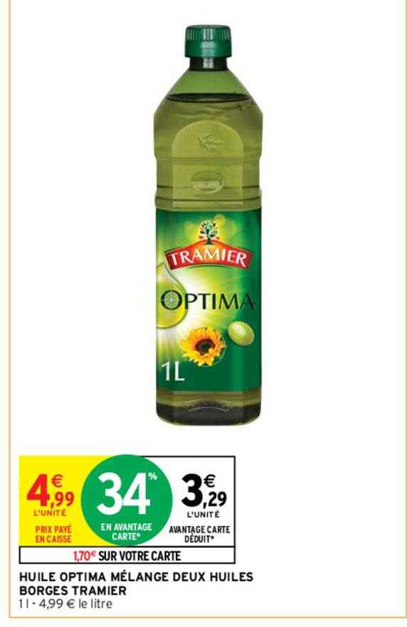 huile optima mélange deux huiles borges tramier