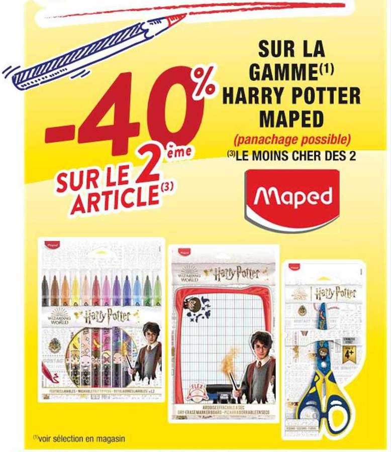 la gamme harry potter maped