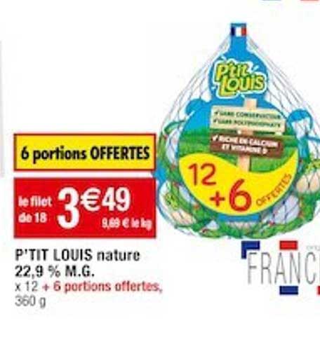 p'tit louis nature 22.9% mg