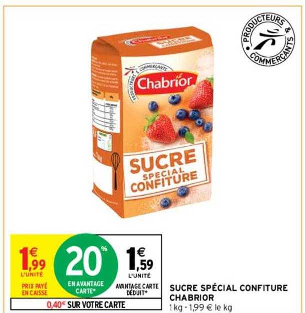 Sucre Spécial Confiture Chabrior