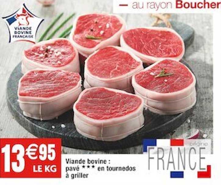 Viande Bovine : Pavé En Tournedos à Griller