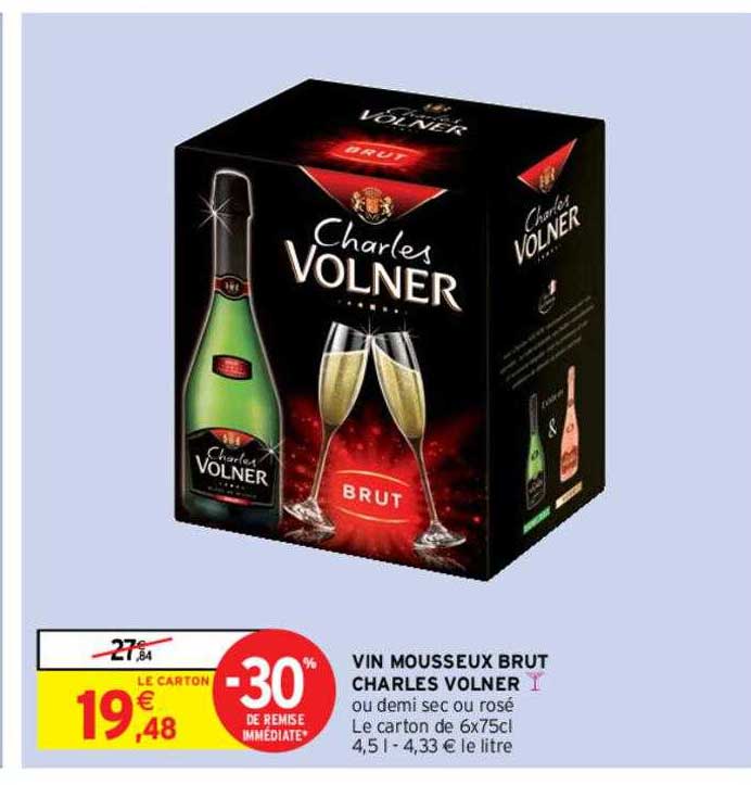 vin mousseux brut charles volner