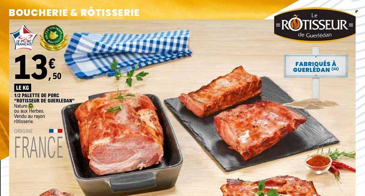 1/2 Palette de porc