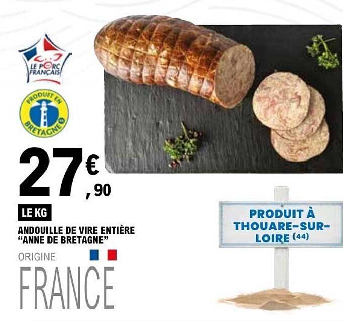 ANDOUILLE DE VIRE ENTièRE