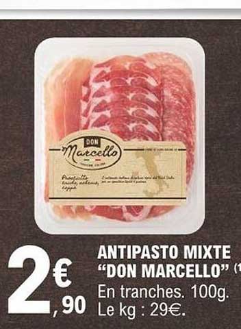 ANTIPASTO MIXTE "DON MARCELLO