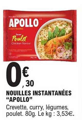 APOLLO Noodles Instantanées