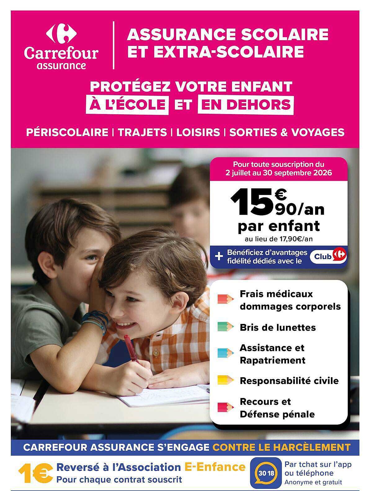 ASSURANCE SCOLAIRE ET EXTRA-SCOLAIRE