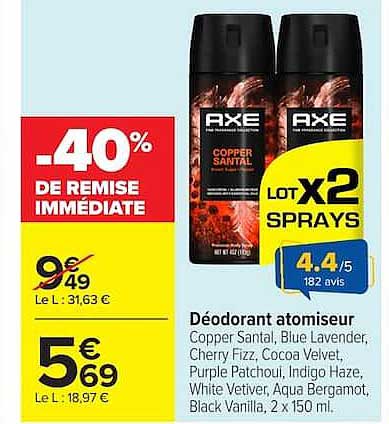 AXE Copper Santal